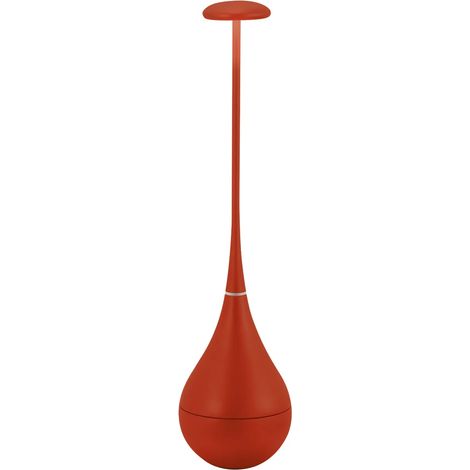 Zafferano Dondolina - Lampe De Table Led Rechargeable Ip65, Sans Fil, Variateur - Design Italien, Couleur Rouge (1/3)