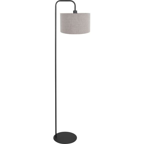 Mexlite - lámpara de pie - Forma - negro - metal textil - lámpara