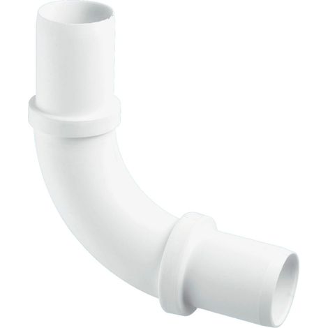 McAlpine S4A 1.25" Pushfit 90 Degree Overflow Bend (1/4)