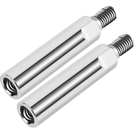 Kit di accessori da 100 pezzi con asta di prolunga per smerigliatrice angolare in 2 pezzi, adattatore per lucidatrice con filettatura M10. (1/5)