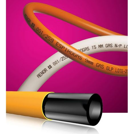 TUBO BUTANO 9X15MM - R/60 M