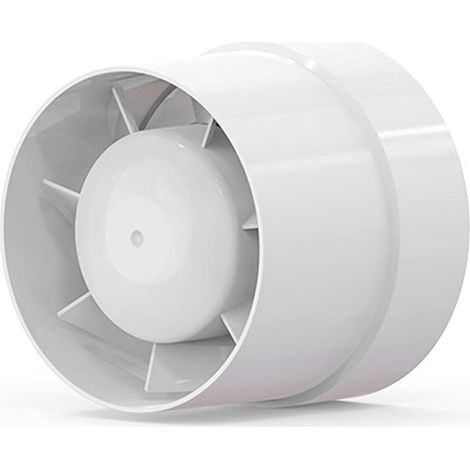 100mm extracteur d'air silencieux 12W 107m³/h aérateur a piles ventilation extracteur dair, aérateur extracteur pour bain, évents, serres, tentes (1/5)