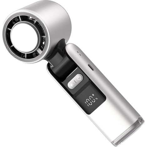 Ventilateur Refroidissement Rechargeable 100 Vitesse Vitesse Ventilateur Électrique Réglable Réglable Portable Portable Extérieur Petit Ventilateur Refroidissement Poche (1/5)