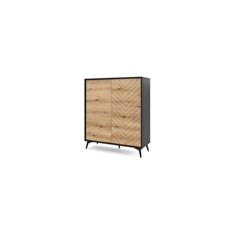 Aparador alto DIAMOND KD104 104x119x39 cm