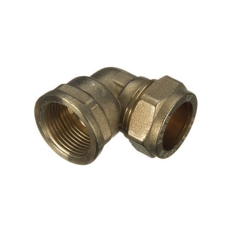 Prima Classic Compression Elbow 15mm x 1/2 Female Fitting (1/2)