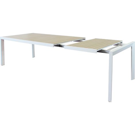 GORDIAN - tavolo in alluminio allungabile 190/250x100 cm (1/5)
