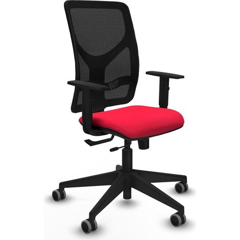 Chaise de bureau piqueras y crespo Motilla noir accoudoirs réglables (1/2)
