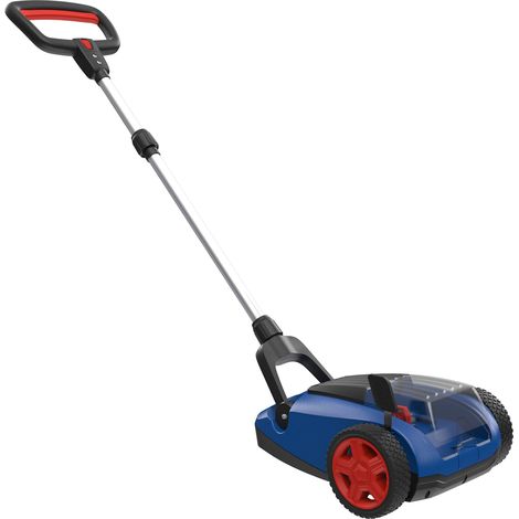 Tondeuse à Gazon à Une Main ERM 18-0 (18 V, sans balais, Largeur de Coupe de 210 mm, réglage de la Hauteur de Coupe de 25 à 48 mm, Fonction paillis, poignée Mobile, sans (1/5)