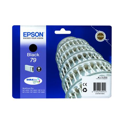Epson Cartucho Negro L 900 páginas WorkForce Pro WF-5xxx Series/ WF-4630DWF nº79