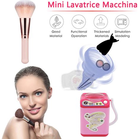 Nettoyeur Électrique Mini pour Brosses de Maquillage, Éponges et Puffs - Automatique et Efficace (1/4)