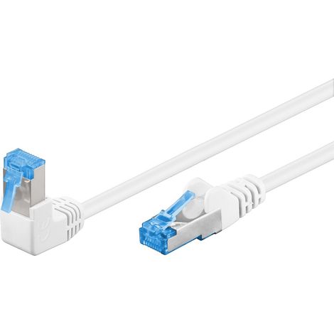 Wentronic 51562 cable de red Blanco 0,25 m Cat6a S/FTP (S-STP)