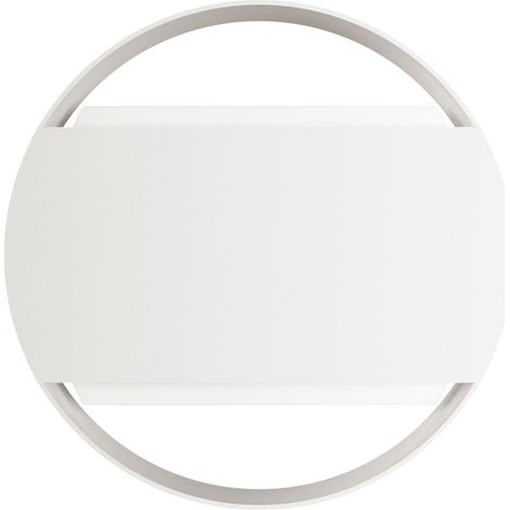 Applique Murale Extérieure Led Clos Wall 16W Beneito & Faure, Orientable 120°, Sélecteur Cct 3000K-5000K, Protection Ip65 Ik08, Finition Blanc Mat. (1/5)