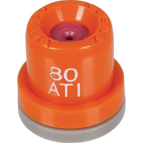 Boquilla anti-deriva venturi simple chorro c贸nico ATI 80掳 01 naranja cer谩mica Albuz ALBUZ ATI8001