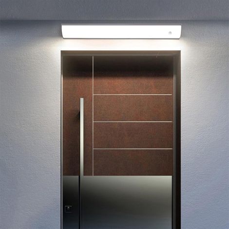 Extérieur Longue Applique Murale avec Détecteur de Mouvement Garage Éclairage Mural Étanche IP65 3000K Entrée Patio (60cm) (1/5)