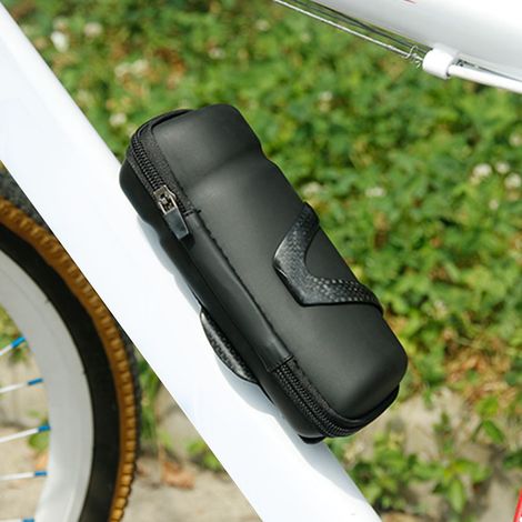 Tragbare Fahrradtasche mit Kessel, Hartschalen-Mountainbike-Wartungsset, Fahrradwerkzeugset, Schwarz (1/5)