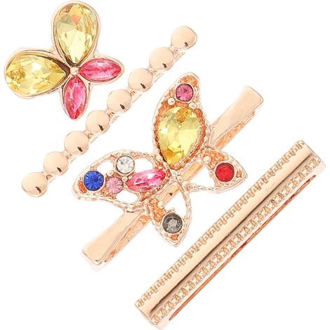 Breloques de Montre Miniature et Boucle Décorative pour Bracelet Connecté, Accessoires en Alliage et Résine, Design Élégant et Compatible Bracelets Intelligents, Assortiment Stylé (1/5)