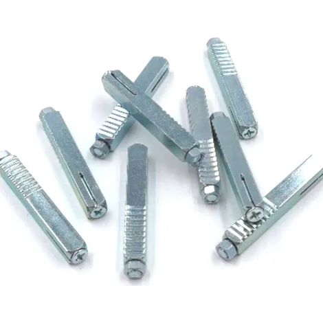 FERRO QUADRO mm 8 AD ESPANSIONE LUNGHEZZA 43 mm