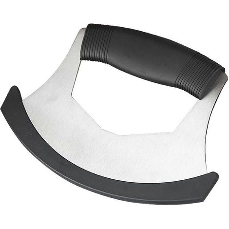 Hachoir à légumes avec étui, couteau à hacher, facile à utiliser et à nettoyer, cadeau durable (1/5)