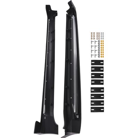 Side Steps Running Boards for KIA SPORTAGE QL MK4 2016-21 Black Step Pair (1/5)