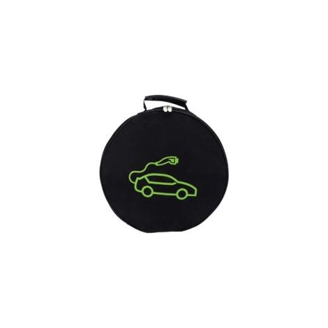 Bolsa para cables de carga de vehículos eléctricos, bolsa de transporte para cables de carga de coches eléctricos tipo 2 y tipo 1, y organizador para todos los cables y extensiones (poliéster 600D) - (1/4)