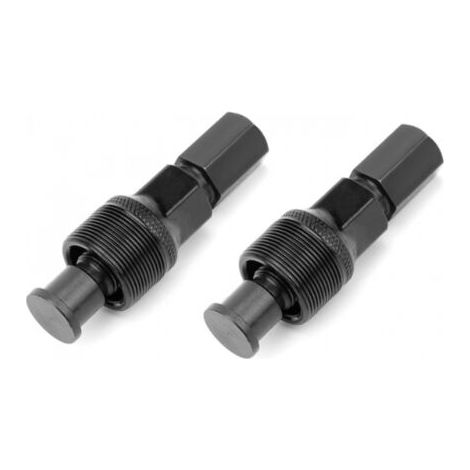 BUNTHAUS 2er-Pack Fahrradkurbelabzieher, Fahrradkurbelabzieher, Fahrradkurbelabzieher, für Reparatur und Wartung, kompakt (1/5)