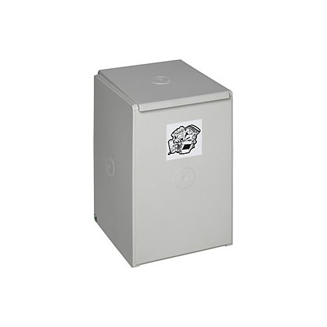 Recipiente de plástico para separar materiales  recipiente
