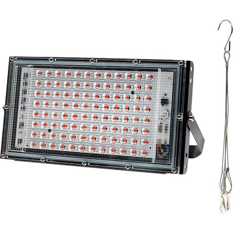 1 Lampe de croissance LED, spectre complet 500 W, éclairage horticole économe, pour semis et plantes adultes, intérieur et jardin (1/5)