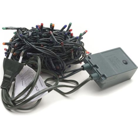 Catena Luci A Led Natalia 100 Led Lucciole Multicolor Con Controller 8 Funzioni - (1/2)