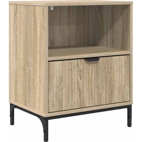 Maison Exclusive - Nachttisch Sonoma-Eiche 49 x 36 x 61 cm Holzwe