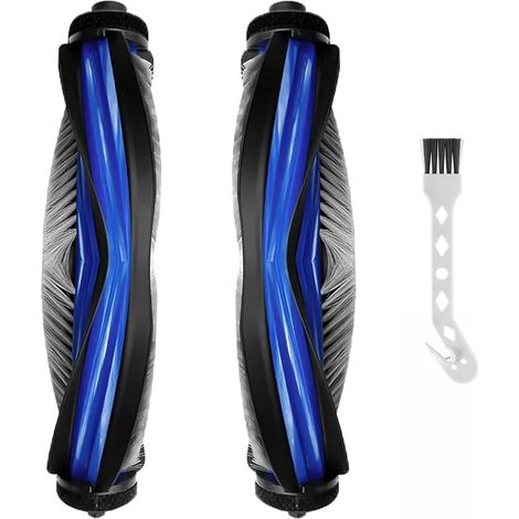 2 pièces T50 Omni brosses principales pour robots aspirateurs Ecovacs Deebot T50 Omni/T50 Pro Omni/T50 Pro Omni Gen2/T50 Omni Gen2/T80/T30C/X8, accessoires de rechange (1/5)