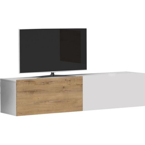 MUEBLES PITARCH Módulo 180 Nilo Blanco /Roble Gold - ref: 1096-MO (1/5)