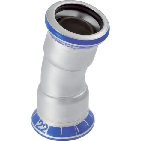 Geberit 36110 Mapress coude inox 15° d108 (1/4)