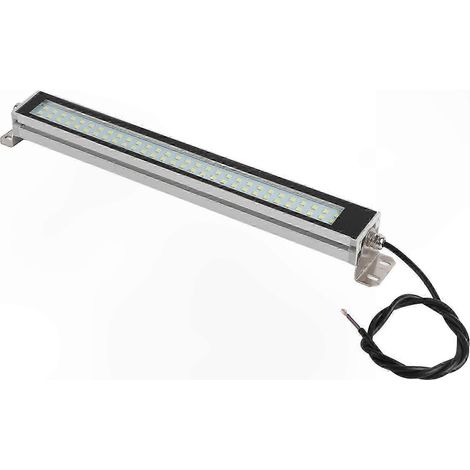 Tube LED étanche IP67 pour machines, éclairage blanc 24 V 12 W, conception durable et résistante aux explosions (1/5)