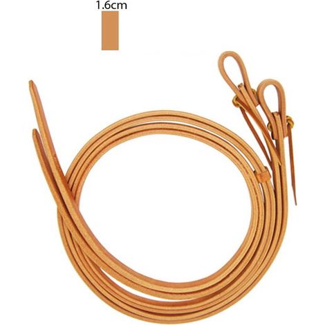 Redini western in cuoio harness 1,6 cm