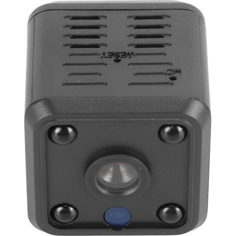 Mini telecamera IP wireless WiFi HD 1080P per uso interno ed esterno, telecamera di sicurezza portatile con rilevamento del movimento e visione notturna (1/4)