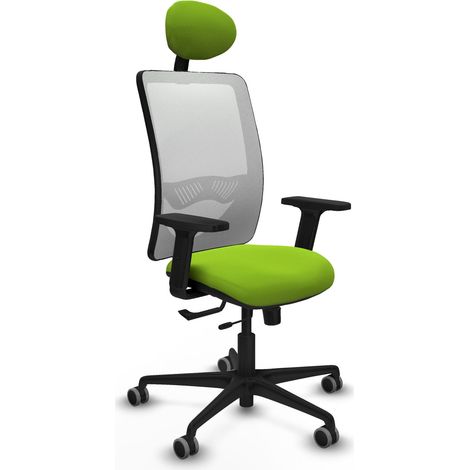 Chaise de bureau piqueras y crespo Zulema noir mousse haute qualité (1/2)