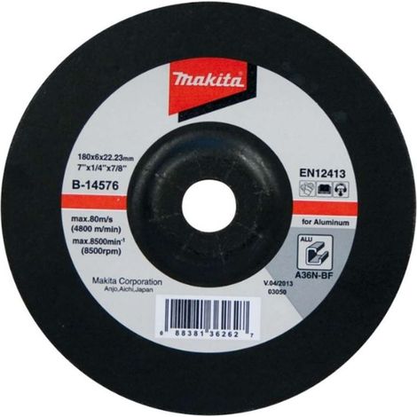 MAKITA disque abrasif aluminium 230x6x22,23 mm B-14582