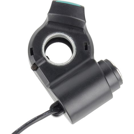 Gasgriff-Voltmeter mit digitaler Spannungsanzeige und Sperre für 12-99V E-Bikes, Roller und Dreiräder (1/5)
