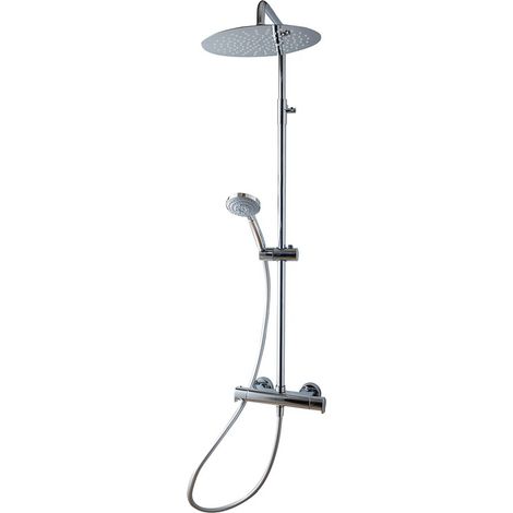 PRESTO 46059500 AROHA Columna Ducha Termostática Lux Cuerpo Frío Rociador 250 mm - ref: 46059500 (1/2)
