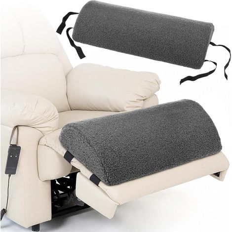 Grand oreiller en forme de croissant pour les jambes, les genoux, le bas du dos et la tête, oreiller de soutien lombaire pour dormir au lit, confort des chevilles et des pieds, demi-roulé, housse lava (1/5)