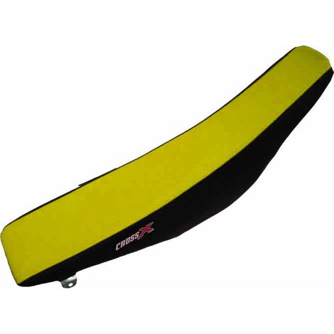 HOUSSE DE SELLE SUZUKI RM 85 02-20 TOP YELLOW- SIDE BLACK (M308-2YB)