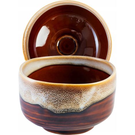 Matcha-Teeschale, japanische Keramik, CUP AME, Kozan, Original (1/4)