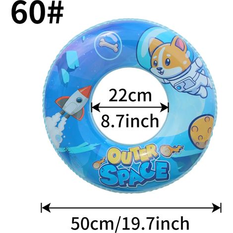 (60) Bouée gonflable, tube de piscine, jouet de plage d'été (1/5)