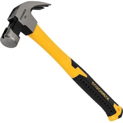 Roughneck Fibreglass Shaft Claw Hammer – 20oz (567g) Model ROU11110