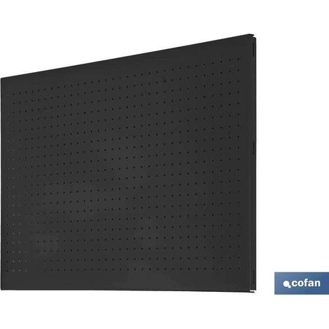 COFAN panel de herramientas antracita con 8 ganchos l-1200 mm