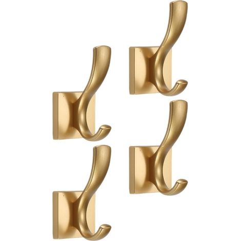 Wandhaken aus goldfarbener Aluminiumlegierung zum Aufhängen