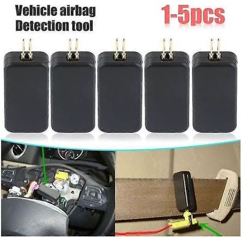 Simulatore di airbag SRS per auto (1 pezzo): diagnosi e ispezione dei guasti di bypass dell'airbag. (1/5)