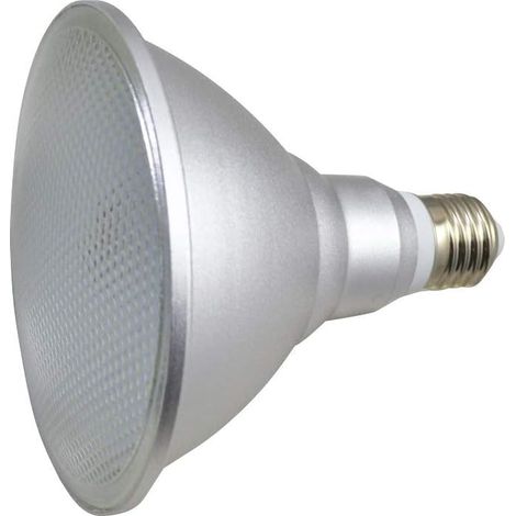 LED E27 Base PAR38 20W, IP65 étanche, 85 265V, projecteur, boîtier en aluminium, Projecteur IRC 90, Pack 1 (blanc) (1/5)