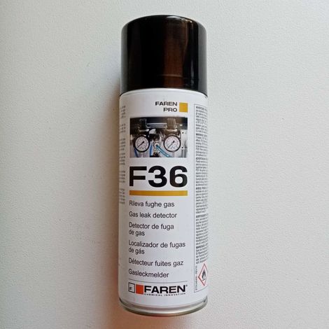 Faren f36 400ml bomboletta spray rilevatore professionale perdite fughe gas (1/4)