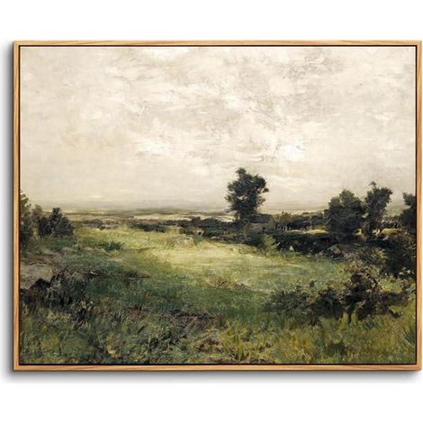Vintage Leinwand Bilder mit Rahmen 20x25 cm (1/5)